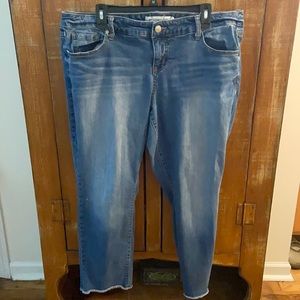 Women’s blue jeans